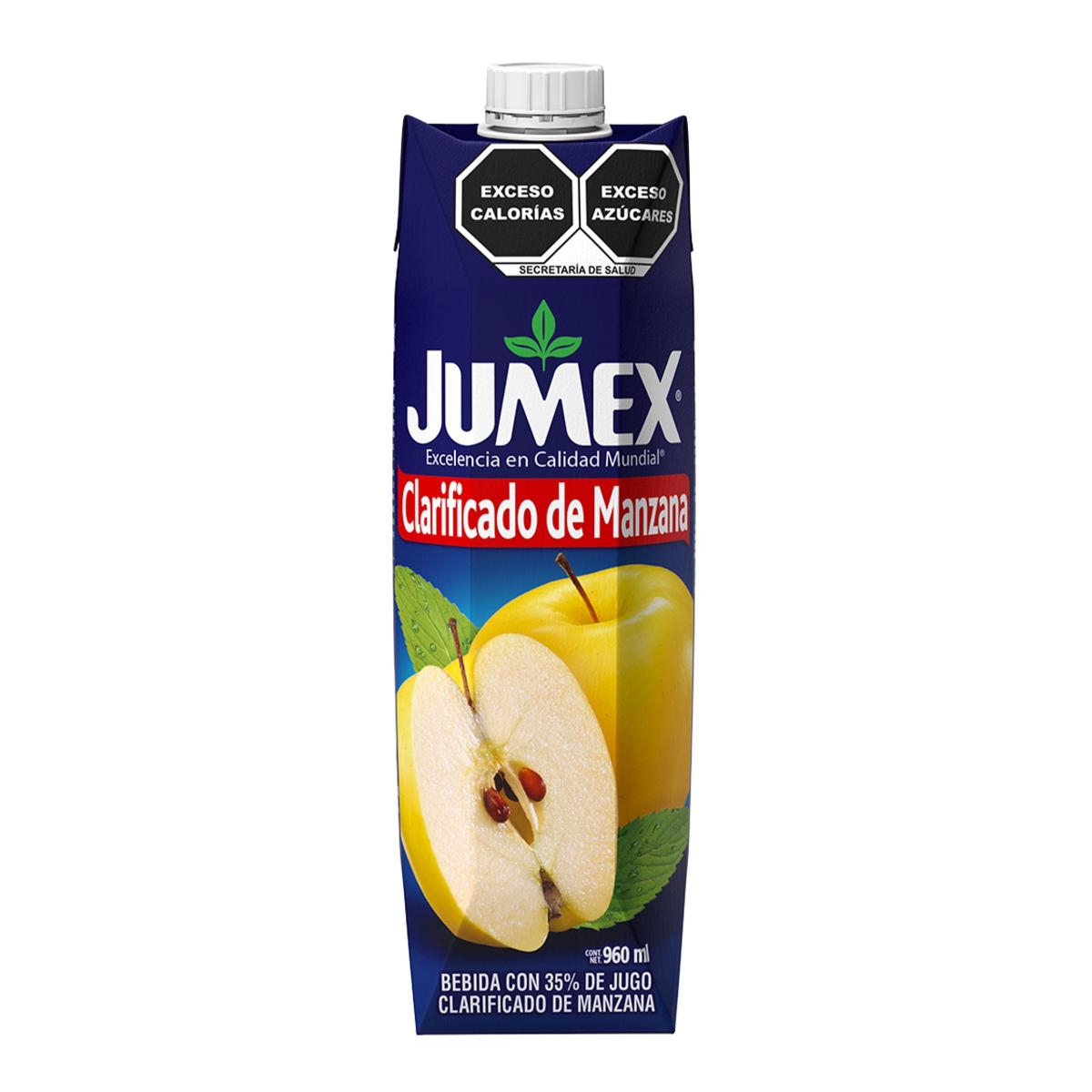 JUG JUMEX CLARIF MANZANA PRISMA 12/960ML