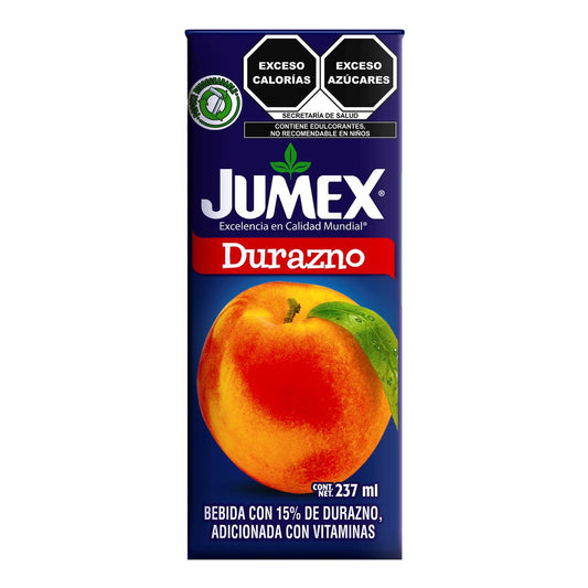 JUG JUMEX MINIBRIK DURAZNO24/237ML