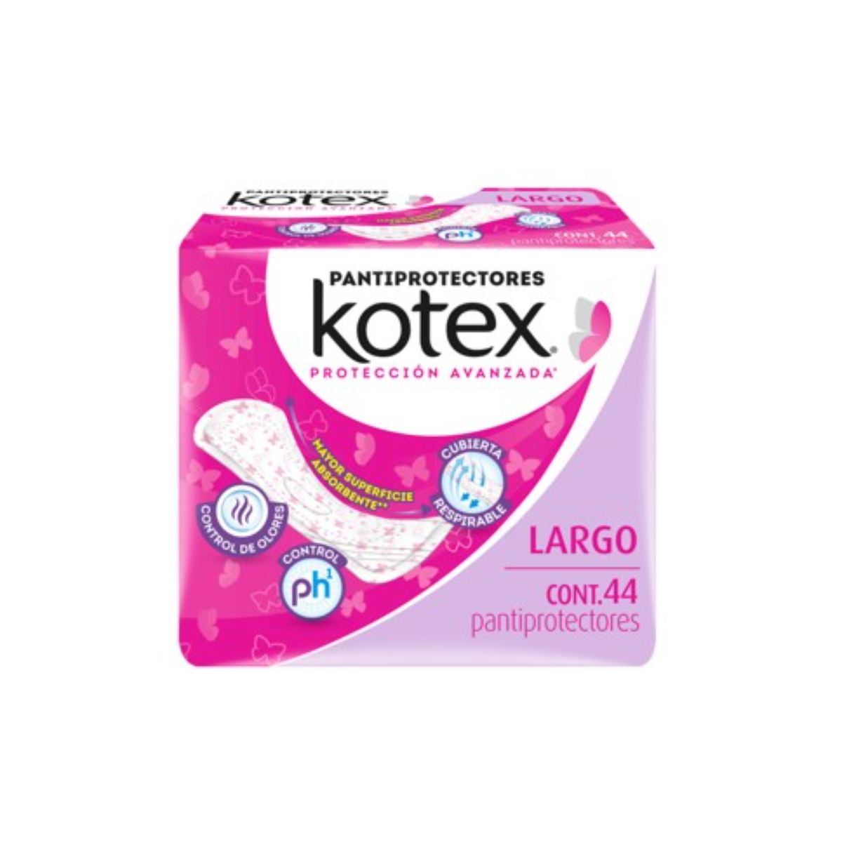 TF PANTY KOTEX ROSA LARGO24/44PZ