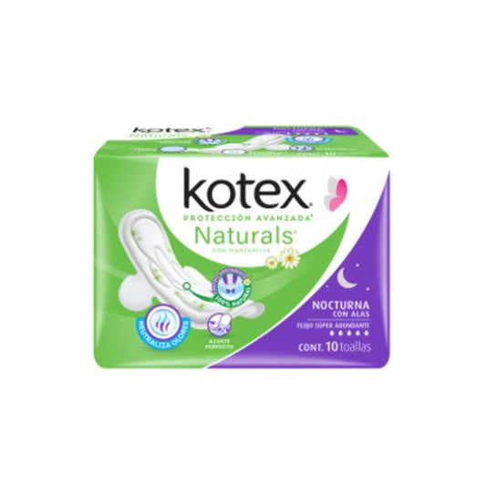 TF KOTEX MANZ NOCTURNA C/A8/10PZ