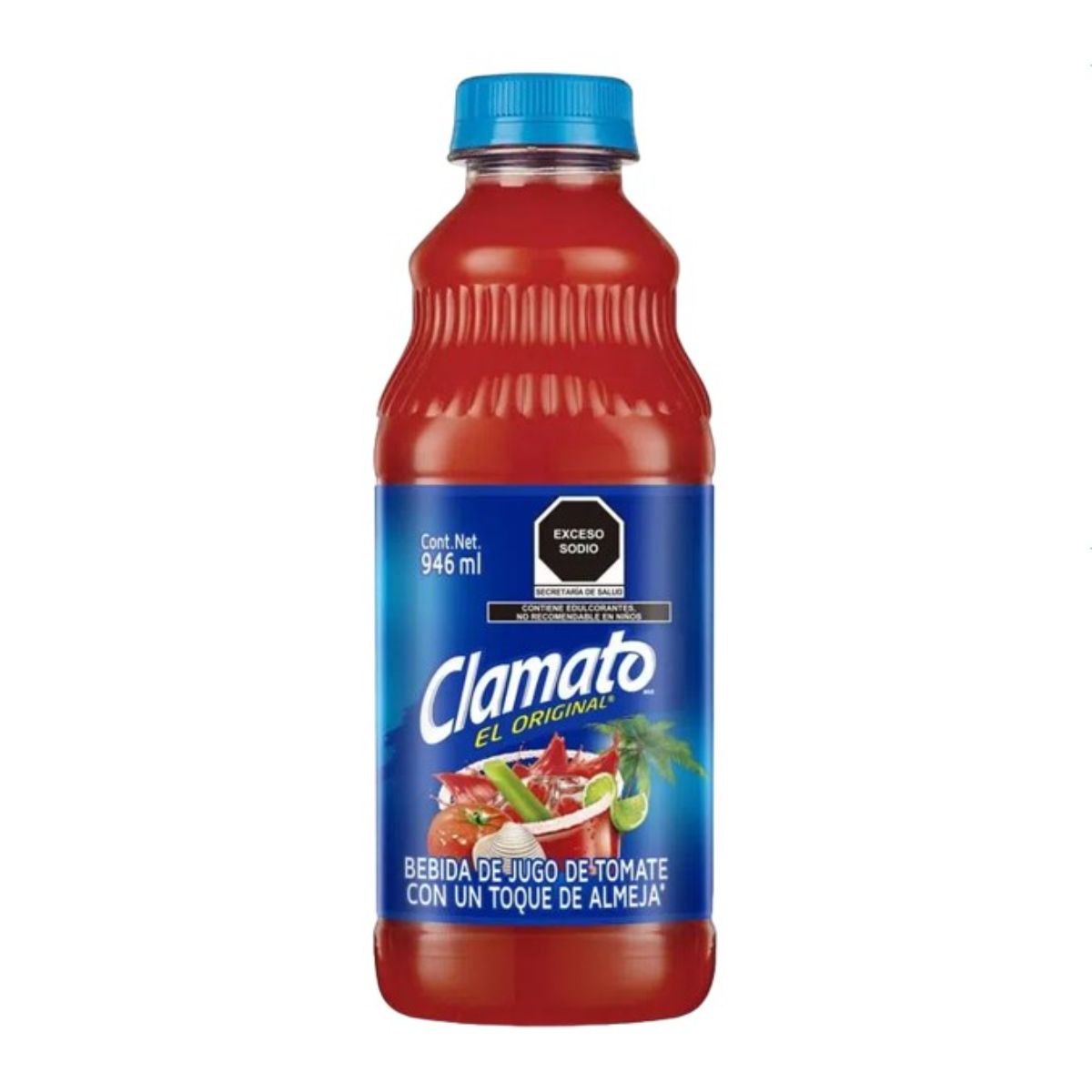 COCT CLAMATO TOMATE ALMEJA FCO12/946ML