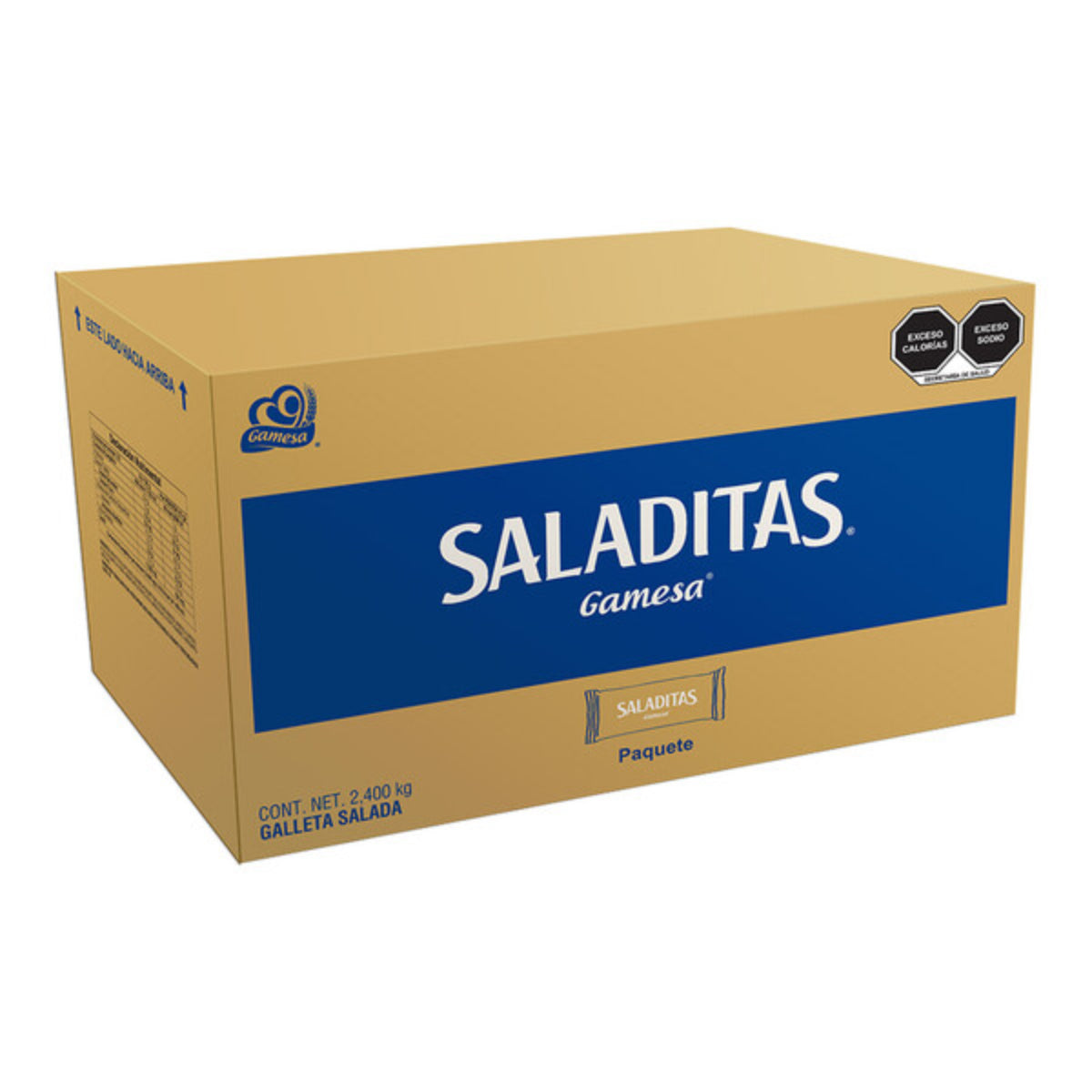 GALL GAMESA SALADITAS 200/12GR