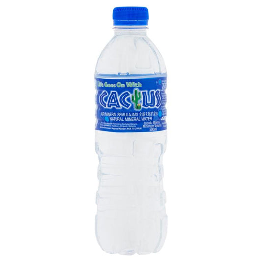 AGUA CACTUS SURTIDO 16/500ML