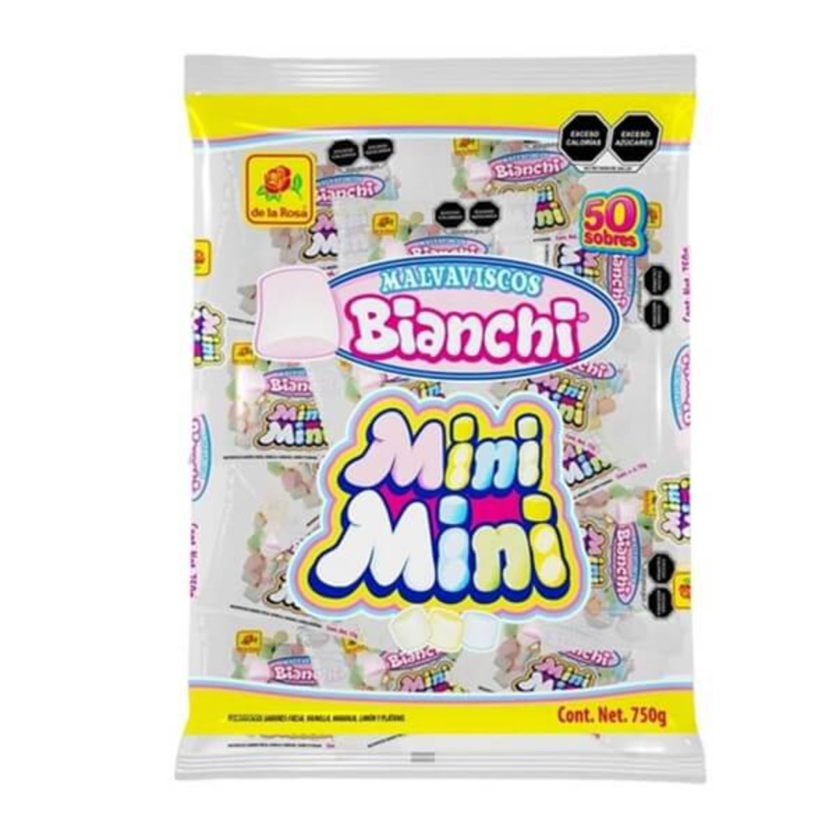 DL BOMBON LA ROSA MINI MINI 50PZ