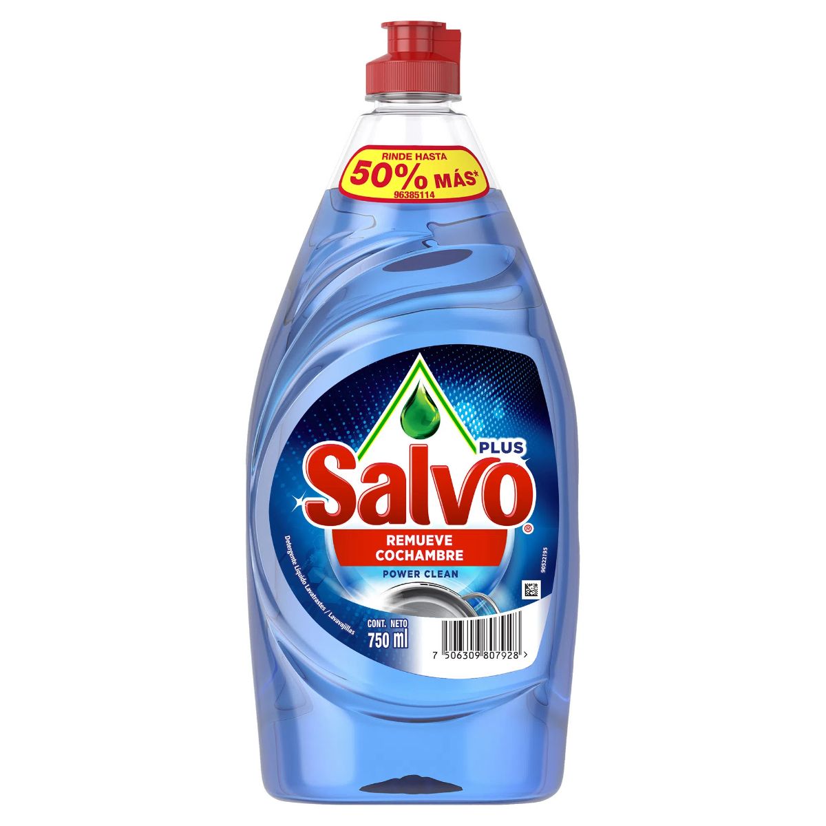 LT LIQ SALVO POWER CLEAN12/750ML