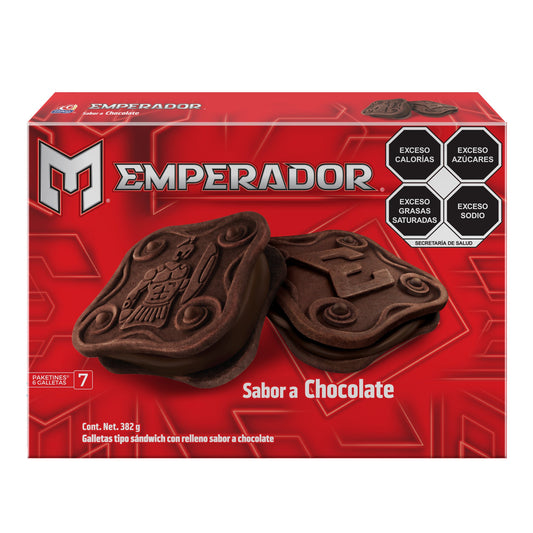 Galletas de chocolate Emperador 7 paketines de 6 galletas c/u