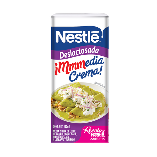 Media Crema Nestlé Deslactosada Brick 190ml