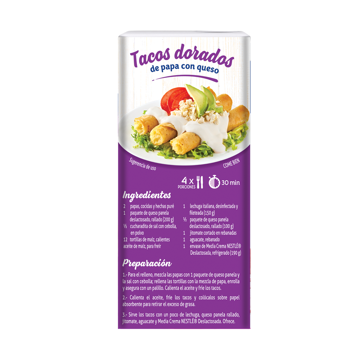 Media Crema Nestlé Deslactosada Brick 190ml