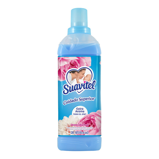 Suavizante de Telas Suavitel Cuidado Superior Fresca Primavera 850 ml