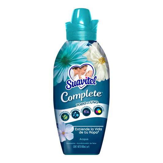 Suavizante de Telas Suavitel Complete Acqua 800ml