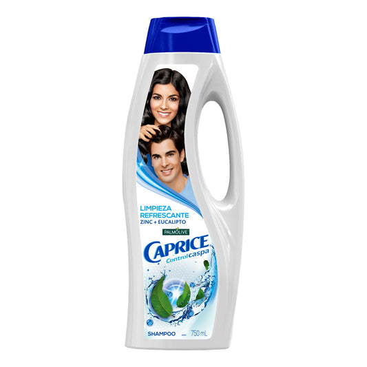 Shampoo Caprice Control Caspa Zinc + Eucalipto 750 ml