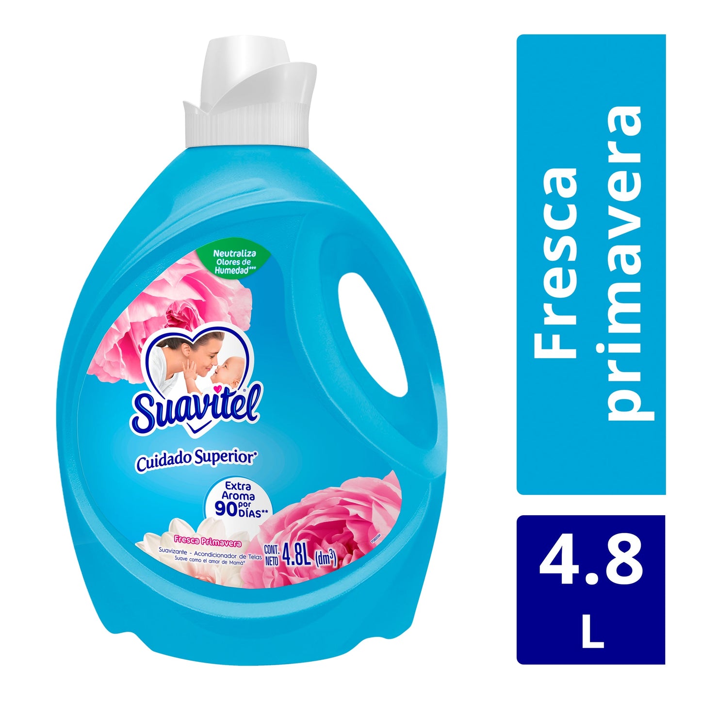 Suavizante de Telas Suavitel Cuidado Superior Fresca Primavera 4.8 l