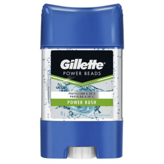 DS ANT GILLETTE GEL 3X POWE RUSH 12/82GR