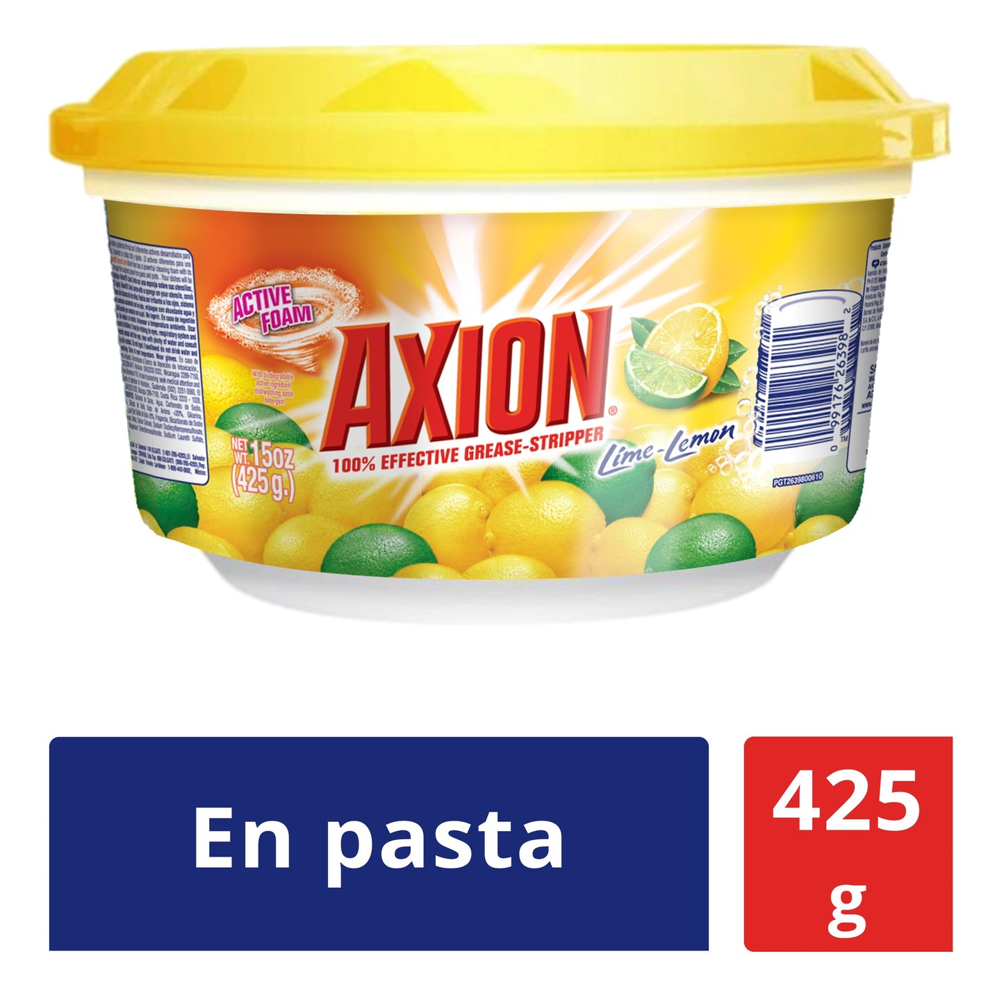 Lavatrastes en Pasta Axion Lima Limón 425 g